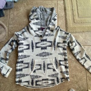 Women’s Aztec pullover hoodie